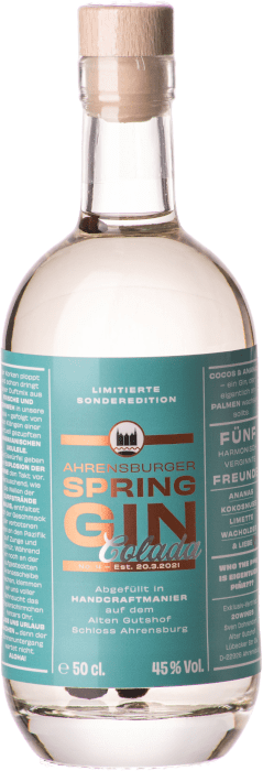 AHRENSBURGER SPRING GIN: Flasche