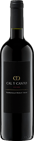 Flasche Rotwein, Cal y Canto